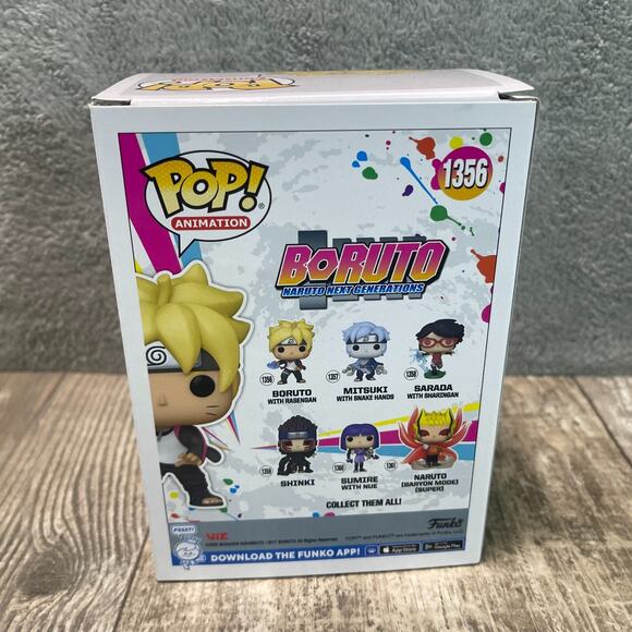 Funko Pop! Boruto with Rasengan Glow In the Dark Amazon Exclusive 1356 - Picture 3 of 6
